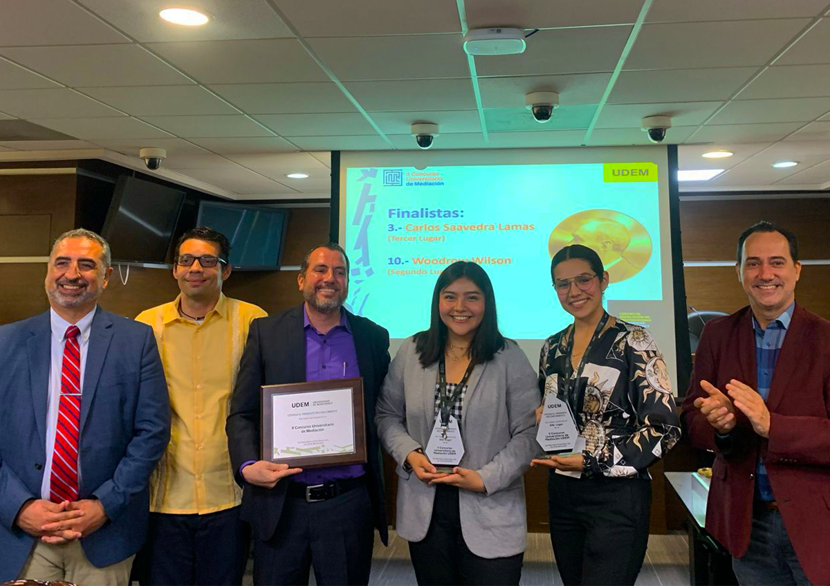 La UMM destaca en el II Concurso Universitario de Mediación en la UDEM