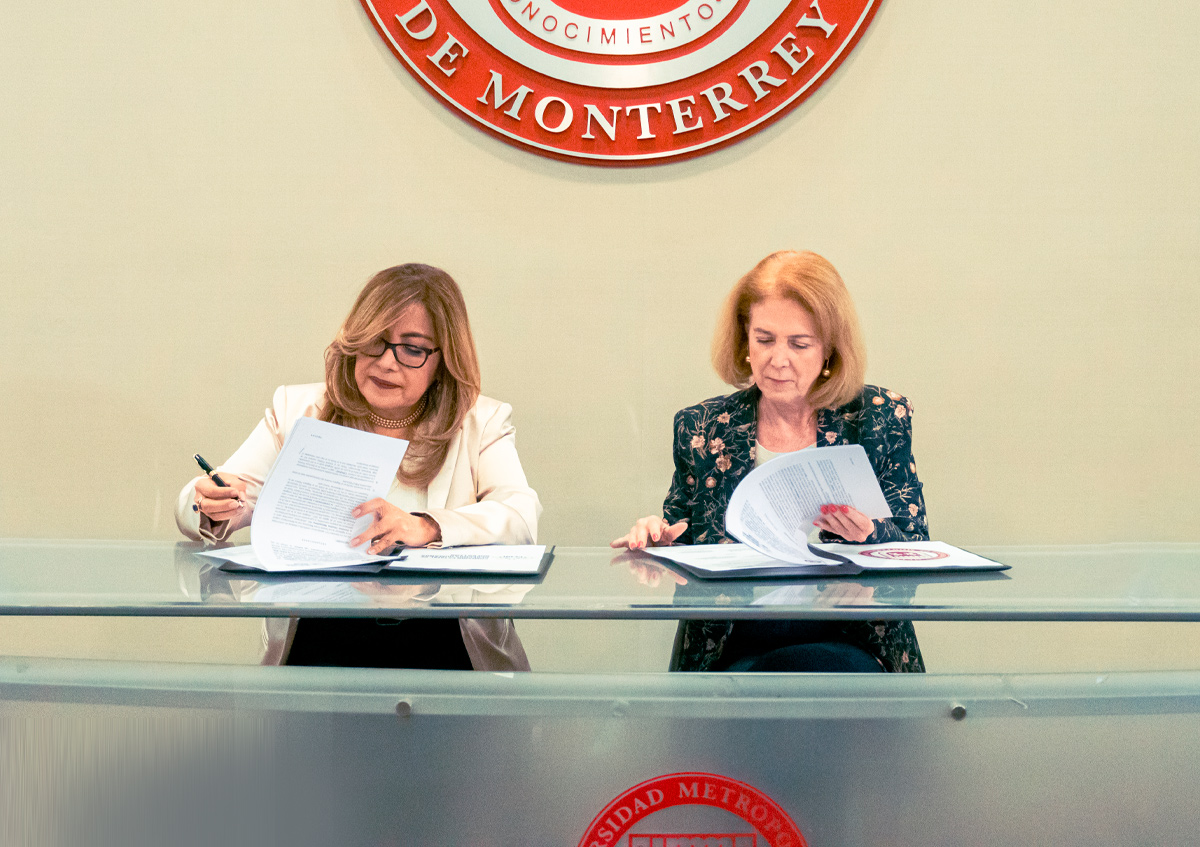 Firma de alianza entre la UMM y la CEDHNL para promover los derechos humanos y la participación estudiant